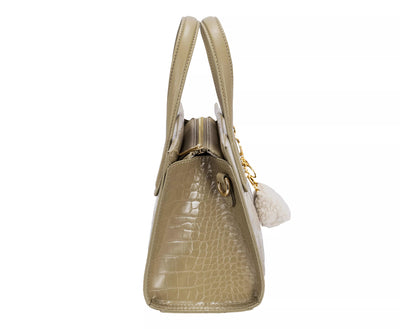 David Jones Crocodile Pattern Handbag - Your Second Look