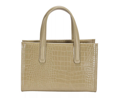 David Jones Crocodile Pattern Handbag - Your Second Look