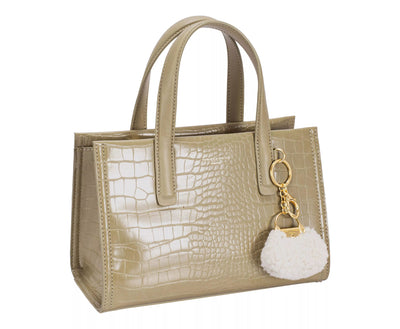 David Jones Crocodile Pattern Handbag - Your Second Look