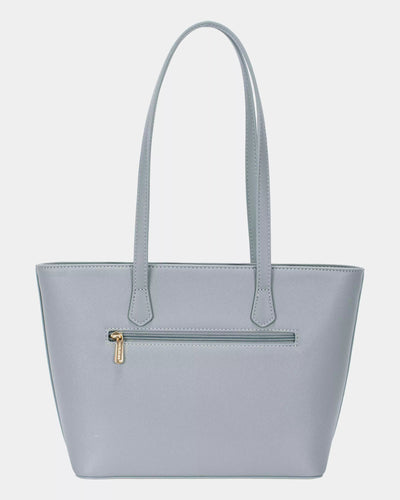 David Jones Leather Tote Bag with Gold Hardware - Your Second Look