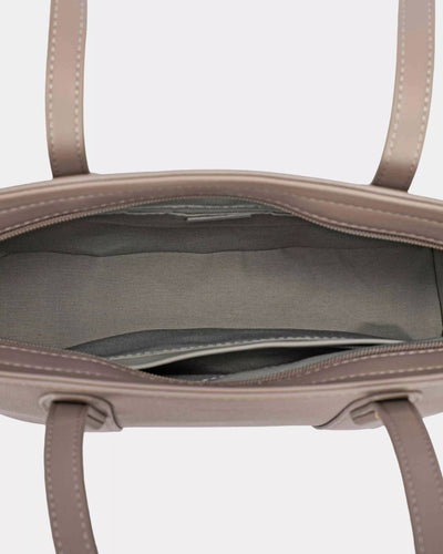 David Jones Leather Tote Bag with Gold Hardware - Your Second Look