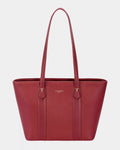 David Jones Leather Tote Bag with Gold Hardware - Your Second Look