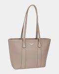 David Jones Leather Tote Bag with Gold Hardware - Your Second Look