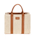 David Jones Square Woven Tote Handbag - Your Second Look