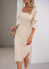 Devine Rib - Knit Sweater Dress - Your Second Look