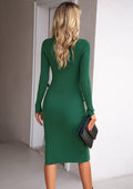 Devine Rib - Knit Sweater Dress - Your Second Look