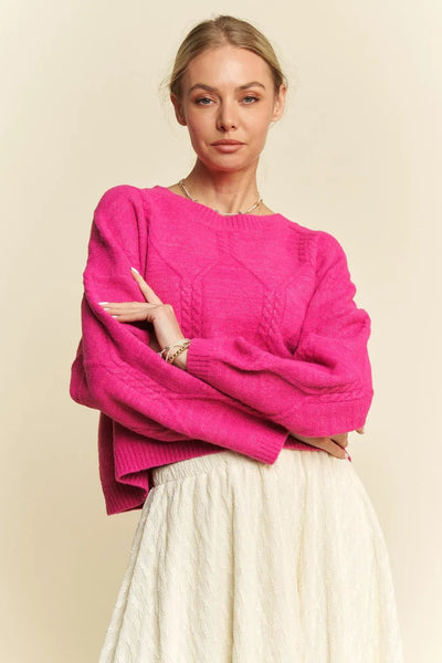 Diamond Cable Pattern Sweater - Your Second Look
