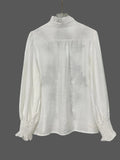 Embroidered Long Sleeve Blouse - Your Second Look