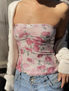 Floral Print Tube Top - Your Second Look