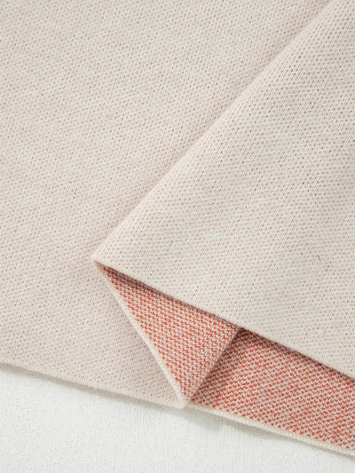 Flower Pattern Wide Sleeve Baggy Sweater - Your Second Look