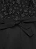 Flower Sleeveless Wide Leg Jumpsuit - Your Second Look