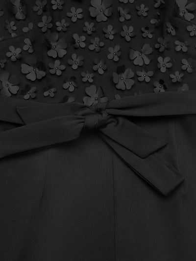 Flower Sleeveless Wide Leg Jumpsuit - Your Second Look