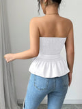 Flower Smocked Tube Top - Your Second Look