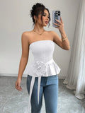 Flower Smocked Tube Top - Your Second Look