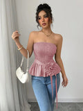Flower Smocked Tube Top - Your Second Look