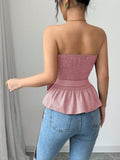 Flower Smocked Tube Top - Your Second Look