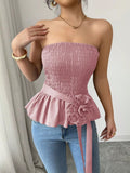 Flower Smocked Tube Top - Your Second Look