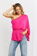Forever And Always One Shoulder Top - Your Second Look