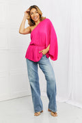 Forever And Always One Shoulder Top - Your Second Look
