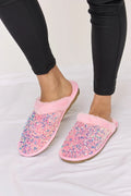 Forever Link Sequin Plush Round Toe Slippers - Your Second Look