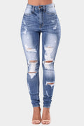 Full Size Distressed Skinny Jeans Plus Size - Your Second Look