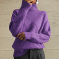Geometric Turtleneck Sweater - Your Second Look