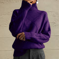 Geometric Turtleneck Sweater - Your Second Look