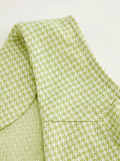 Gingham Button - Front A - Line Mini Dress - Your Second Look