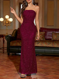 Glitter Tube Mermaid Maxi Dress - Your Second Look