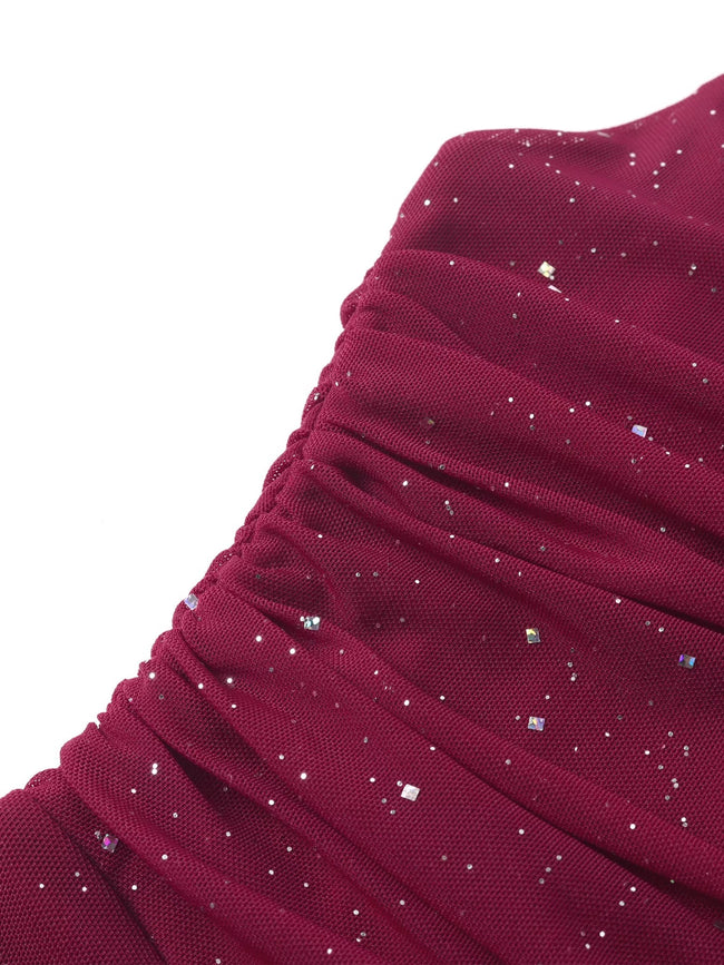 Glitter Tube Mermaid Maxi Dress - Your Second Look