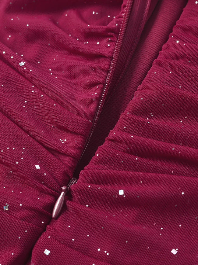 Glitter Tube Mermaid Maxi Dress - Your Second Look