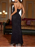 Glitter Tube Mermaid Maxi Dress - Your Second Look
