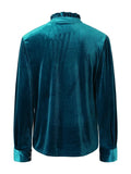Half Button Long Sleeve Blouse - Your Second Look