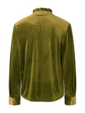 Half Button Long Sleeve Blouse - Your Second Look