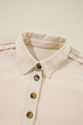 Half Button Long Sleeve Top - Your Second Look