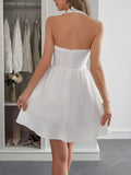 Halter Neck Summer Mini Dress - Your Second Look