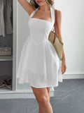 Halter Neck Summer Mini Dress - Your Second Look