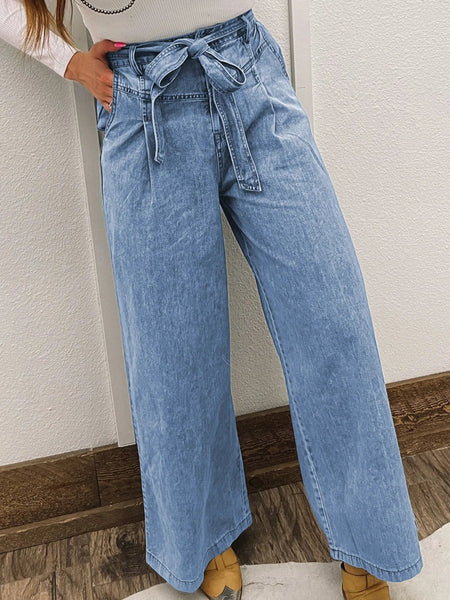 High Waisted Belted Jeans - Your Second Look