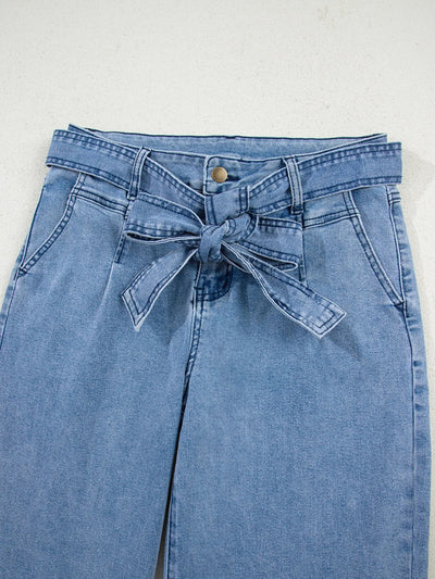 High Waisted Belted Jeans - Your Second Look