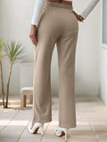 High - Waisted Slit Pants - Your Second Look