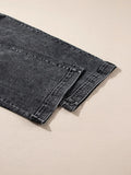 High - Waisted Washed Jeans - Your Second Look
