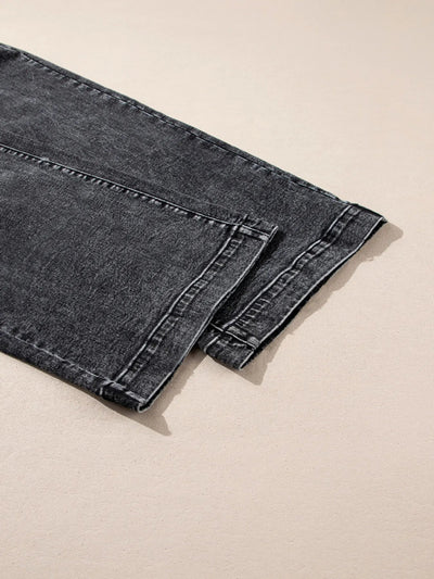 High - Waisted Washed Jeans - Your Second Look