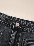 High - Waisted Washed Jeans - Your Second Look