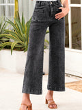 High - Waisted Washed Jeans - Your Second Look