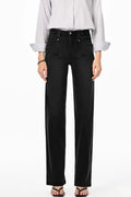 High - Waisted Wide - Leg Vintage Wash Jeans - Your Second Look