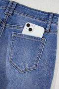 High - Waisted Wide - Leg Vintage Wash Jeans - Your Second Look