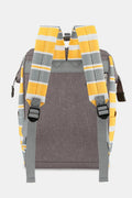 Himawari Striped Waterproof Nylon Backpack Bag with Side Pockets - Your Second Look