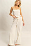 HYFVE Rib Knit Cami Top and Pants Set - Your Second Look