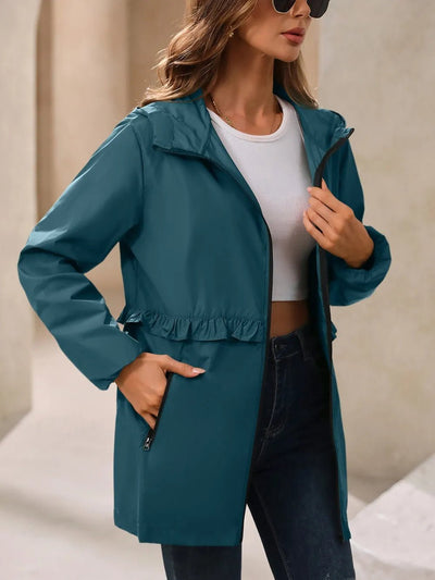 Ivy Lane Outdoor Waterproof Hooded Windbreaker - Your Second Look