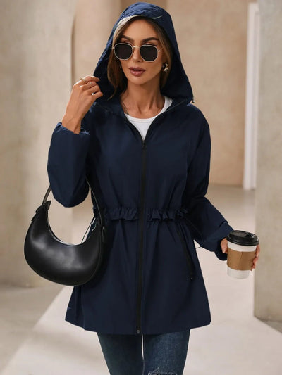 Ivy Lane Outdoor Waterproof Hooded Windbreaker - Your Second Look
